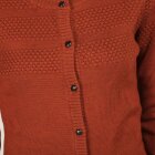 SAMSØE SAMSØE - RUSTFARVET SØMANDS CARDIGAN