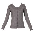 SAMSØE SAMSØE - SAMSØE SAMSØE-AINO-GRÅ CARDIGAN SAMSØE SAMSØE - SAMSØE SAMSØE-AINO-GRÅ CARDIGAN