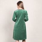GRØN VELOUR KJOLE