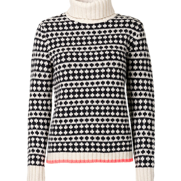 MADS NØRGAARD - MADS NØRGAARD-ICELAND KIMI- RULLEKRAVE SWEATER